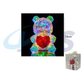 OSITO LUMINOSO 60LED 18CM