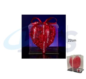 DECORACION 240 LED LOVE CON CORAZON 40CM USB
