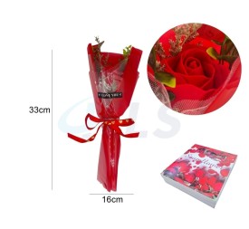 RAMO FLORES DE ROSA 33CM