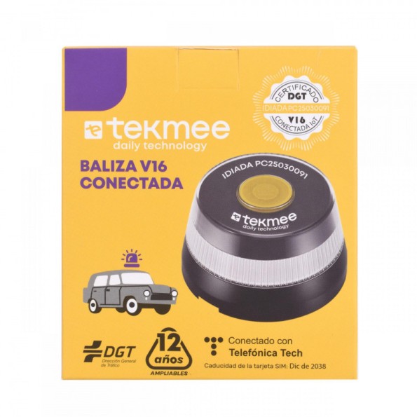 BALIZA V16 TEKMEE CERTIFICADA