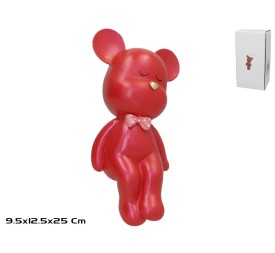 OSITO PAJARITA RILA 12.5X9.5X25CM ROJO