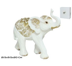 ELEFANTE FELIZ JAIPUR 21.5X9.5X20CM