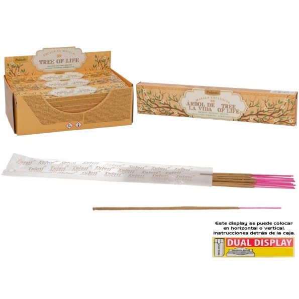 INCIENSO 15G 14 STICKS EXCLUSIVE MASALA TREE OF LI