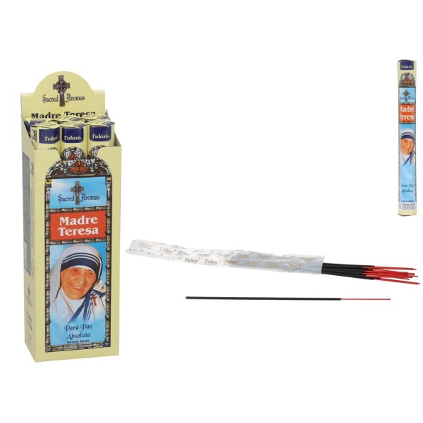 INCIENSO 24G 20 STICKS SACRED AROMA MADRE TERESA