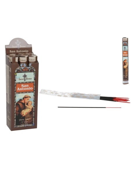 INCIENSO 24G 20 STICKS SACRED AROMA SAN ANTONIO