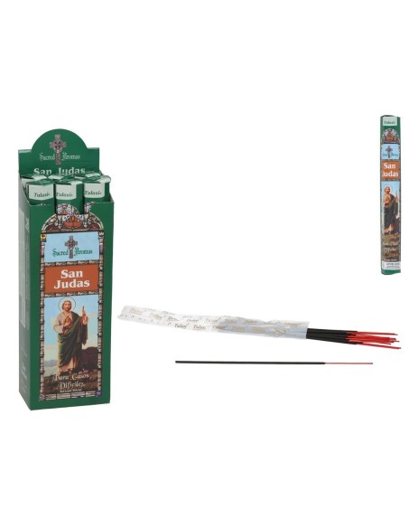 INCIENSO 24G 20 STICKS SACRED AROMA SAN JUDAS
