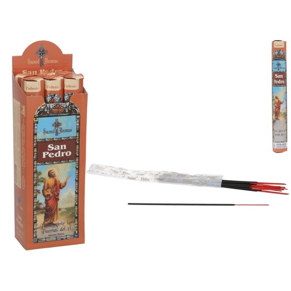 INCIENSO 24G 20 STICKS SACRED AROMA SAN PEDRO