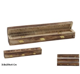 CAJA PORTA INCIENSOS 29X3,81X4 CM 3 SURT. AISHA