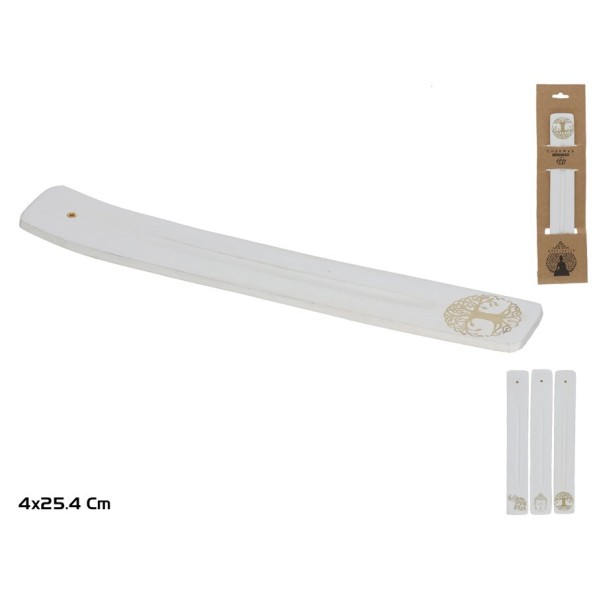 PORTA INCIENSO 25,4X4 CM 3 SURT. JASMINE