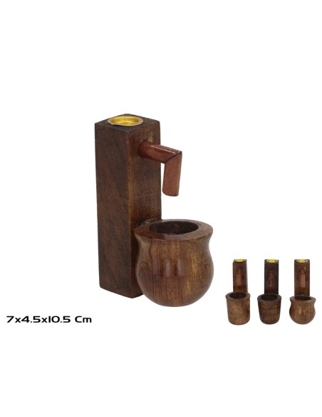 QUEMADOR DE INCIENSO VISHNU 3 SURT. 4,5 X 6 X 10 C