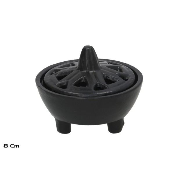 QUEMADOR DE HIERRO CON TAPA 8CM NAKULA