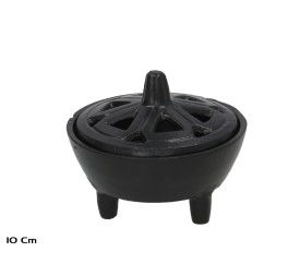 QUEMADOR DE HIERRO CON TAPA 10CM SAHADEVA