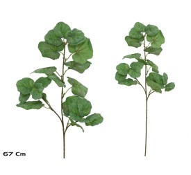 VARA HOJA GERANIO X 22 - 67 CM (VERDE)