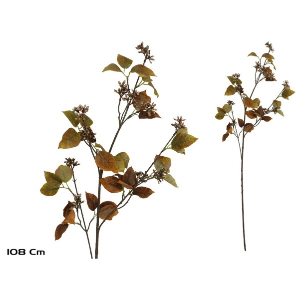 VARA HOJAS C/ SEMILLAS 108 CM (MARRON)