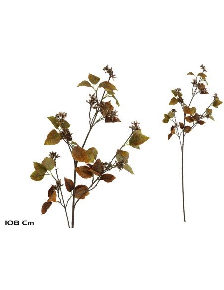 VARA HOJAS C/ SEMILLAS 108 CM (MARRON)