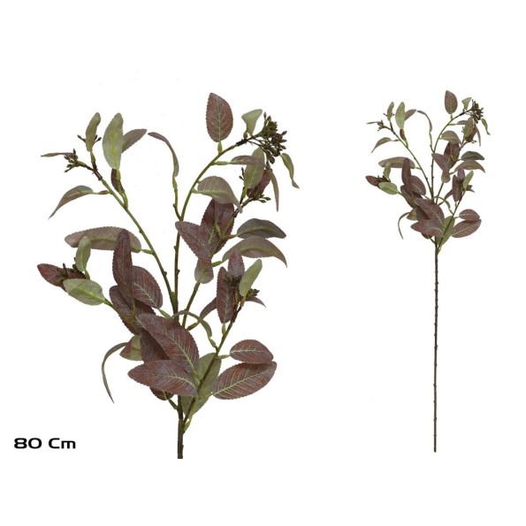 VARA EUCALIPTO X 39 - 80 CM (BURDEOS)