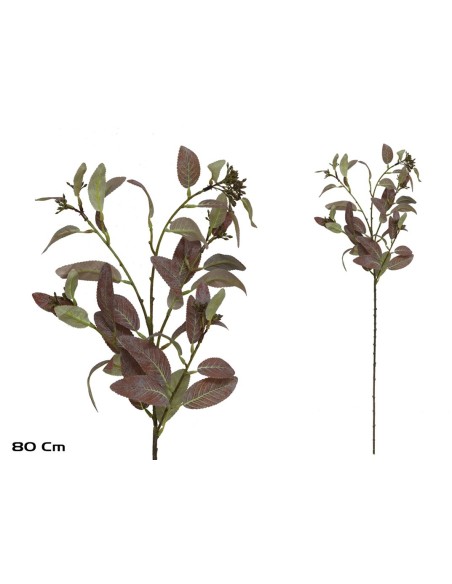 VARA EUCALIPTO X 39 - 80 CM (BURDEOS)