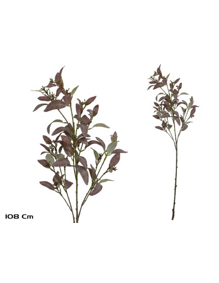 VARA EUCALIPTO X 68 - 108 CM (BURDEOS)