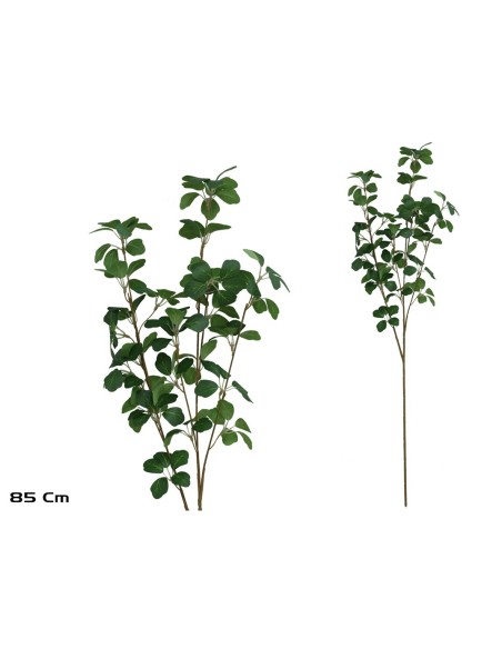 VARA HOJAS MINI X 30 - 85 CM (VERDE)