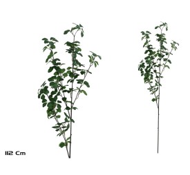 VARA HOJAS MINI X 41 - 112 CM (VERDE)