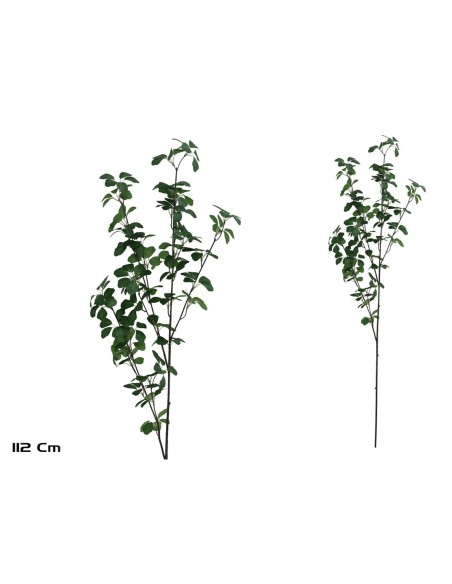 VARA HOJAS MINI X 41 - 112 CM (VERDE)