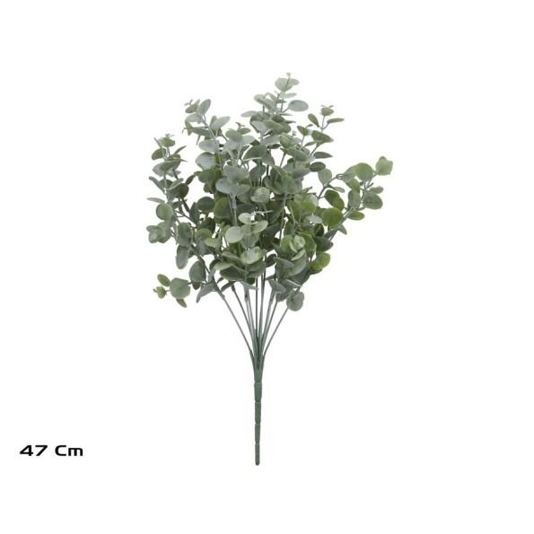 RAMO EUCALIPTO X 12 - 47 CM (VERDE/CL)