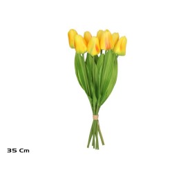 ATADO TULIPANES X 8 -35 CM (AMARILLO)