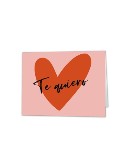 MINI CARD CORAZON " TE QUIERO" (2295)