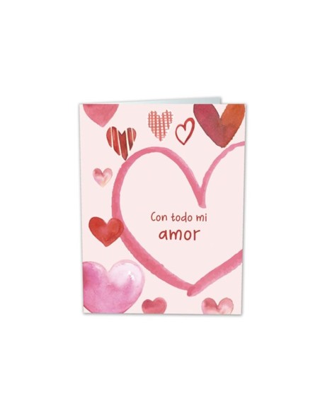 MINI CARD (CON TODO MI AMOR) REF5388