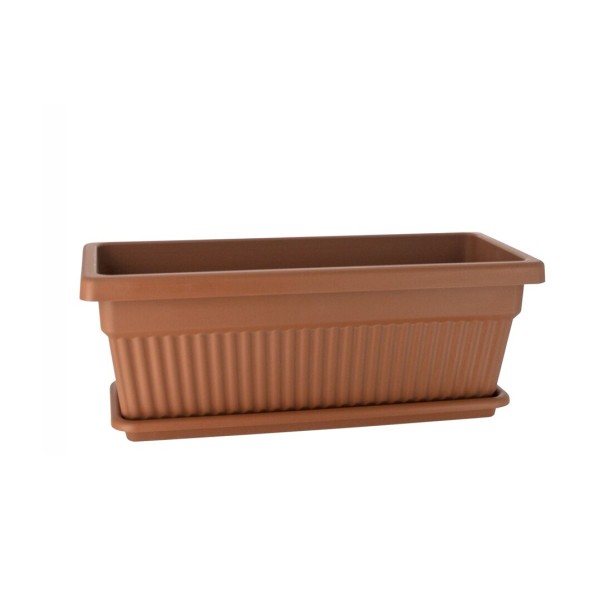 JARDINERA C/PLATO KEMER NÂº2 22L 61X25X22