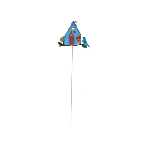 PINCHO CASA PAJARO AZUL 18X2X60,3CM