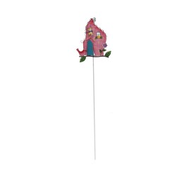 PINCHO CASA PAJARO ROSA 14,5X2X62,3CM