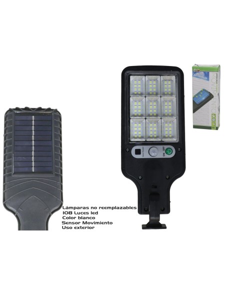 LAMPARA SENSOR MOVIMIENTO 108LED 21,5X8,5 CM