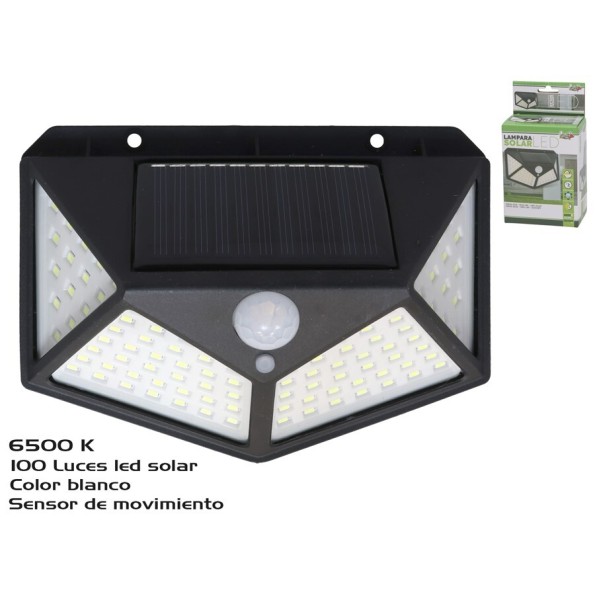 LAMPARA SOLAR 100 LED 13,5X10X5 CM XXXXXX