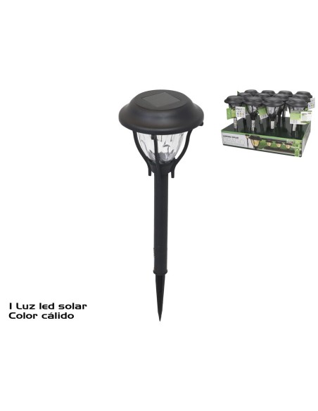 LAMPARA SOLAR DRAGO 1LED PLS 39X12X12 CM