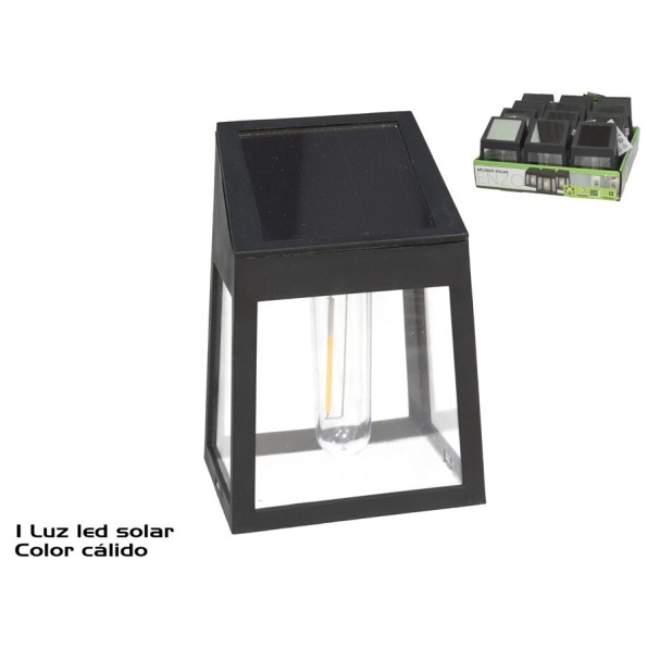 APLIQUE SOLAR ENZO PLS 13,2X9,2X6,6 CM