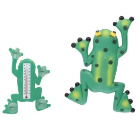 TERMOMETRO EXTERIOR VENTOSA RANA 23.5X7X2CM