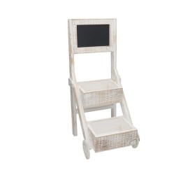 ESTANTERIA LEYRE 2 BALDAS BLANCA 24X26X55CM