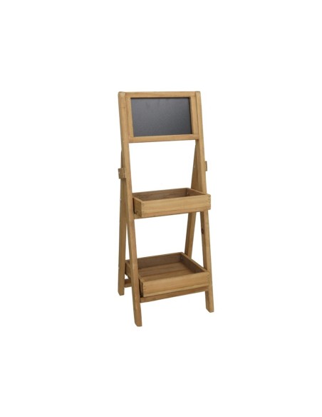 ESTANTERIA 2 BALDAS LUCA MARRON 24X20X60CM