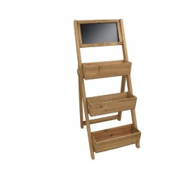 ESTANTERIA 3 BALDAS ROCIO MARRON 31X28X75CM