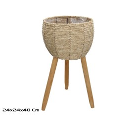 MACETERO C/PIE KLER 24X24X48 CM