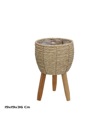 MACETERO C/PIE KLAUS 19X19X36 CM