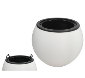 MACETERO SAPIRO BLANCO 38X29 CM