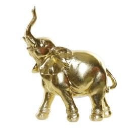 FIGURA RESINA 15X6,8X18,3 ELEFANTE DORADO