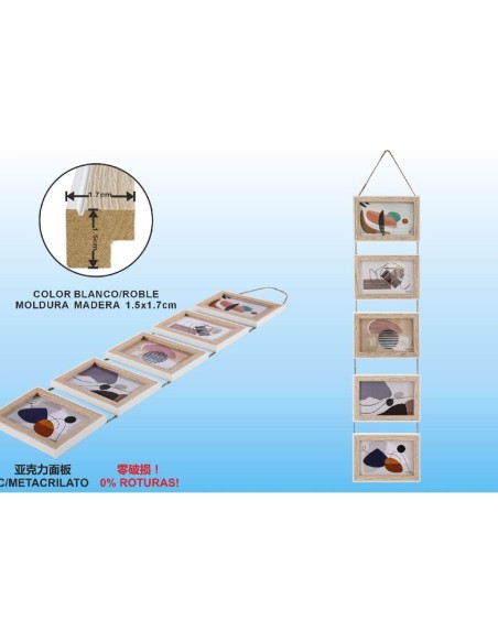 MARCO MULTI C/CUERDA DM-8145 5-10X15CM(4/8)