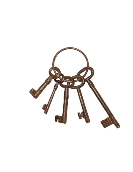 JUEGO 5 LLAVES FUNDICION 8,2x4,5x21,5 cm.