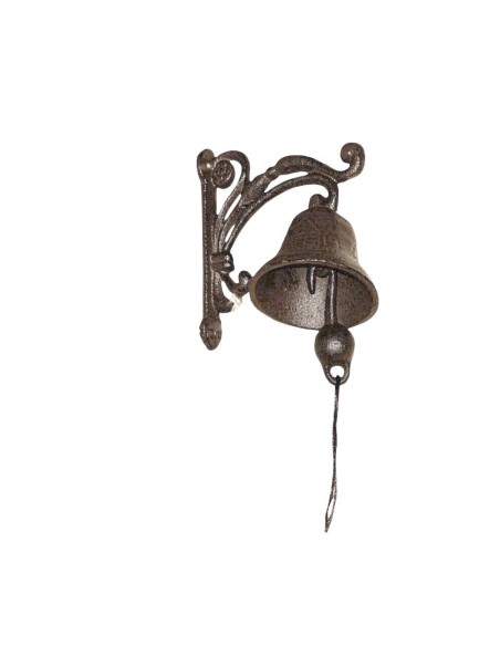 CAMPANA FUNDICION DECORATIVA M 11,5x7,5x12,5 cm.