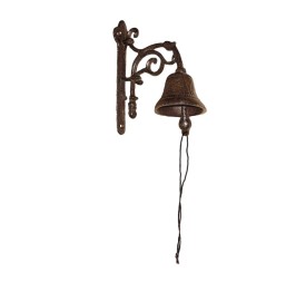 CAMPANA FUNDICION DECORATIVA L 18x9,5x20 cm.