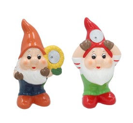 GNOMO KIRK 2 SURT  LUZ SOLAR LED 22 CM