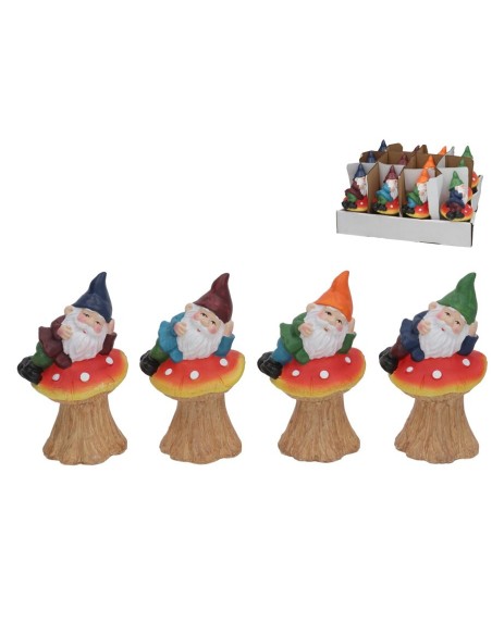 SETA C/GNOMO 4 SURT DECO 9,2X7,8X16 CM